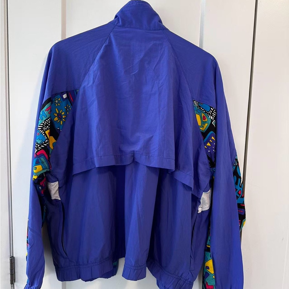 Vintage 90s Reebok Windbreaker Jacket Made in USA – Size L